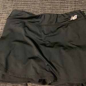 New balance black tennis skirt